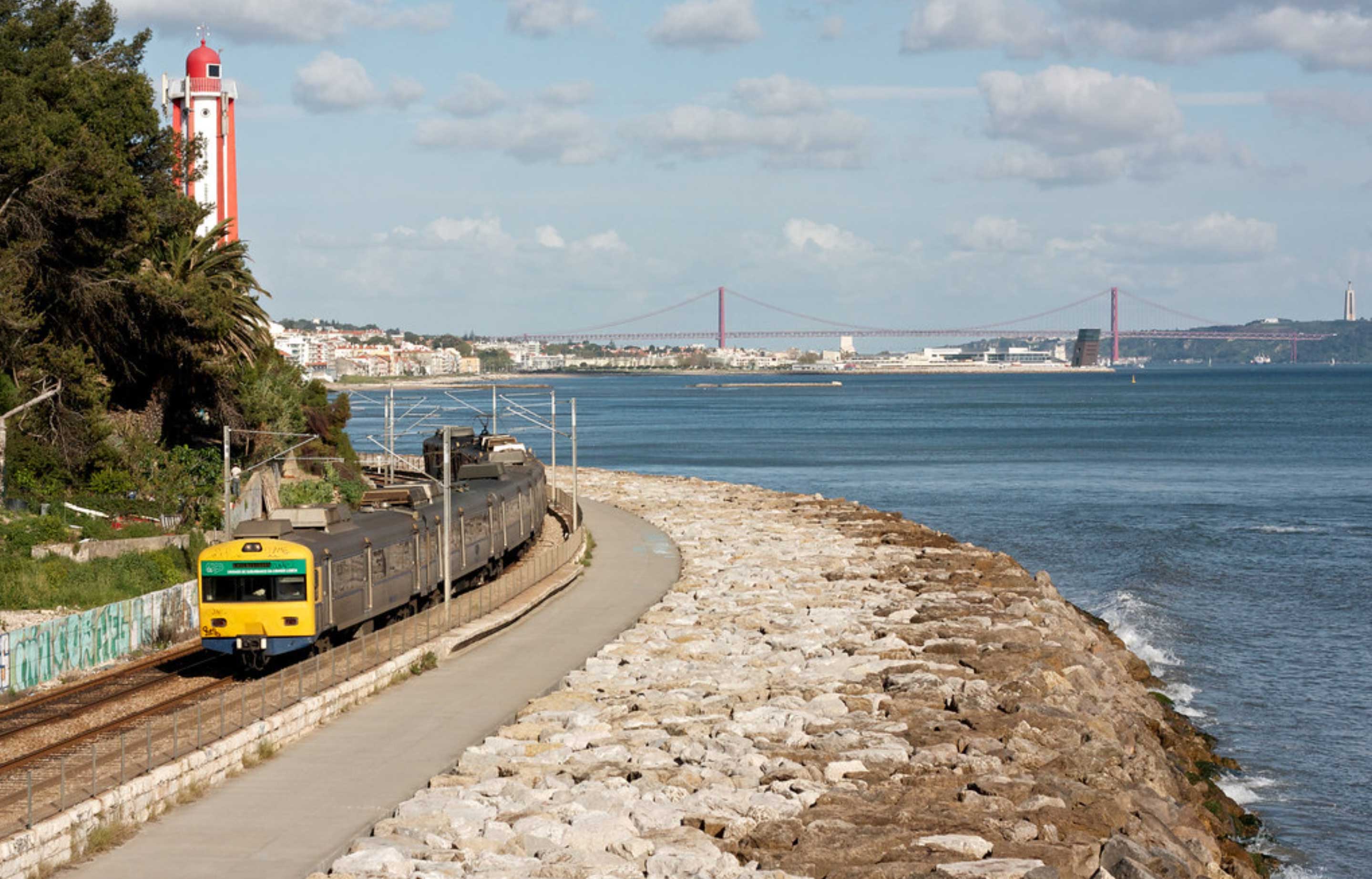 Lisbon Cascais train line